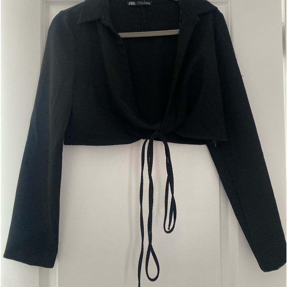 Zara Cropped Long Sleeve